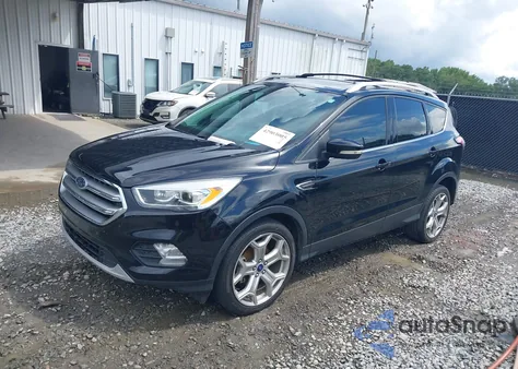 2017 Ford Escape Titanium from USA, damaged, VIN 1FMCU0JD8HUC59418